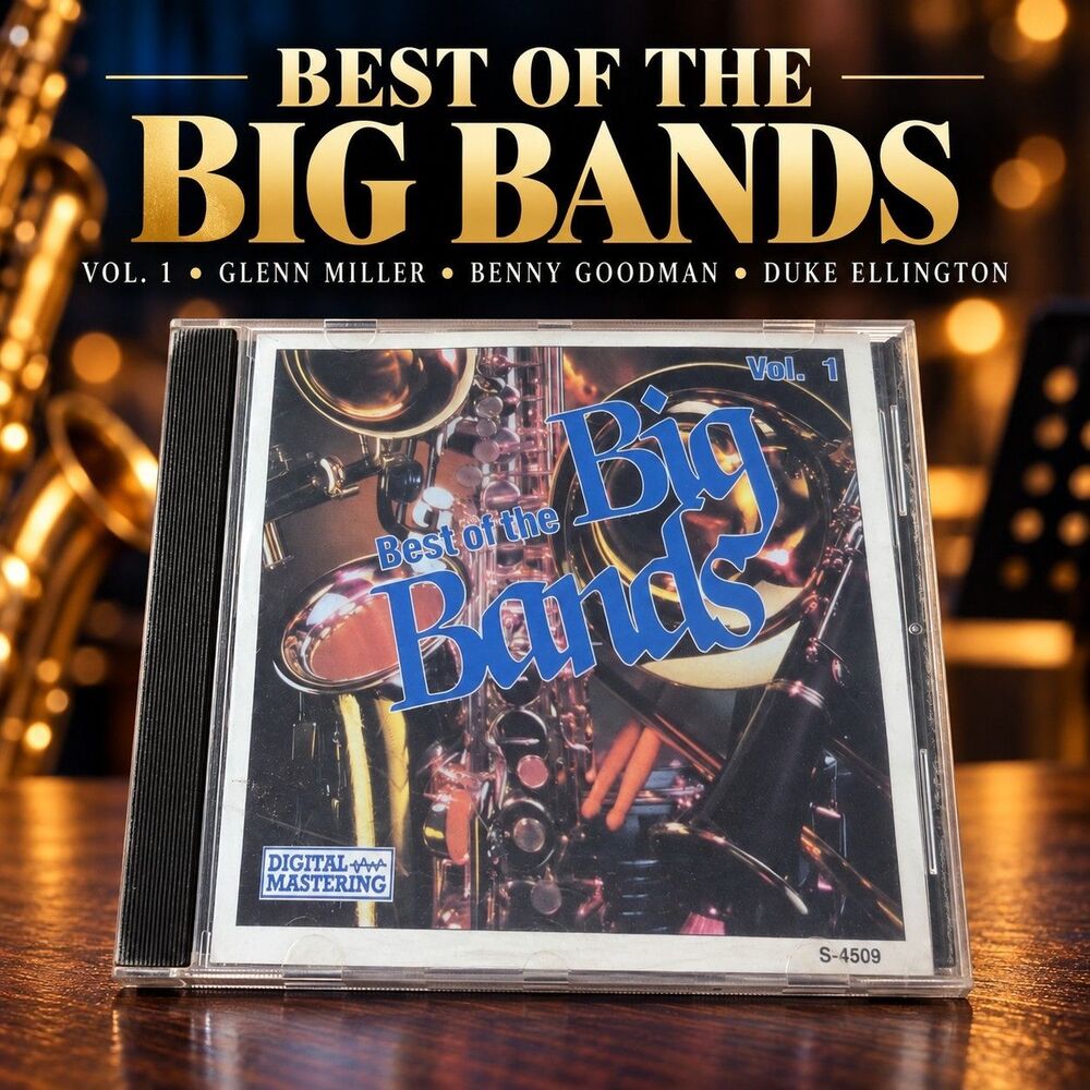 Best of the Big Bands Vol 1 CD S-4509 Glenn Miller Goodman Ellington